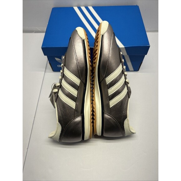 Adidas Originals SL 72 OG Purple Metallic White Rubber Sole Women SZ 8 NEW - Picture 3 of 8
